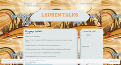 Desktop Screenshot of laurentalkslt.wordpress.com