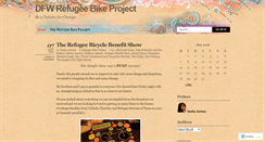 Desktop Screenshot of dfwrefugeebikeproject.wordpress.com