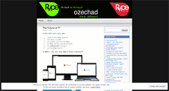 Desktop Screenshot of ozechad.wordpress.com