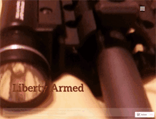 Tablet Screenshot of libertyarms.wordpress.com