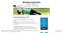 Desktop Screenshot of motivationknutas.wordpress.com