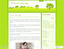 Tablet Screenshot of loveeco.wordpress.com