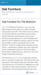 Mobile Screenshot of buyingoakfurniture.wordpress.com