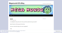 Desktop Screenshot of megamundo123.wordpress.com