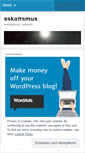 Mobile Screenshot of eskapismus.wordpress.com