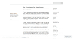 Desktop Screenshot of brianhowe.wordpress.com