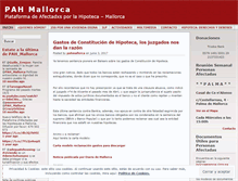 Tablet Screenshot of pahmallorca.wordpress.com