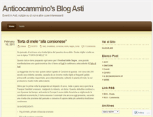 Tablet Screenshot of anticocammino.wordpress.com