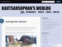 Tablet Screenshot of kautsarsophan.wordpress.com