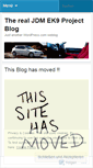 Mobile Screenshot of ek9project.wordpress.com