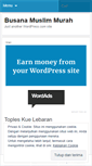 Mobile Screenshot of pesananserbamurah.wordpress.com