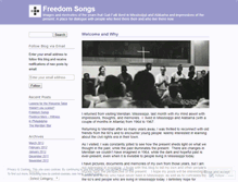 Tablet Screenshot of freedomsongs11.wordpress.com