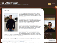 Tablet Screenshot of pequenohermanoenglish.wordpress.com