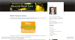 Desktop Screenshot of healthbentlife.wordpress.com