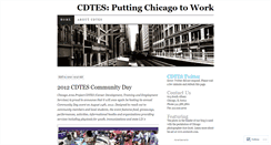 Desktop Screenshot of cdtes.wordpress.com