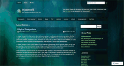 Desktop Screenshot of 09aecork.wordpress.com