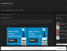 Tablet Screenshot of pattimcsee.wordpress.com