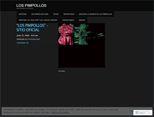 Tablet Screenshot of lospimpollos.wordpress.com