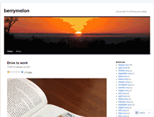 Tablet Screenshot of berrymelon1437101.wordpress.com