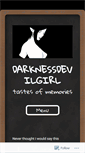 Mobile Screenshot of darknessdevilgirl.wordpress.com