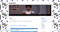 Desktop Screenshot of laughofken.wordpress.com