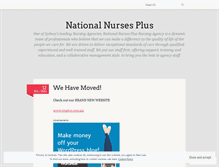 Tablet Screenshot of nationalnursesplus.wordpress.com