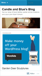 Mobile Screenshot of candleandblue.wordpress.com