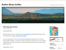 Tablet Screenshot of deryncollier.wordpress.com
