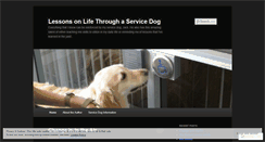 Desktop Screenshot of learningfromservicedog.wordpress.com