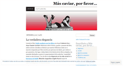 Desktop Screenshot of mascaviar.wordpress.com