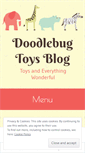 Mobile Screenshot of doodlebugtoys.wordpress.com