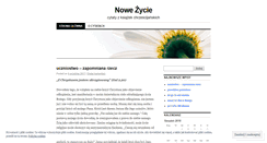 Desktop Screenshot of nowezycie.wordpress.com