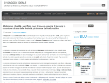 Tablet Screenshot of ilviaggioideale.wordpress.com
