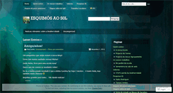 Desktop Screenshot of esquimosaosol.wordpress.com