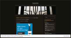 Desktop Screenshot of housestories.wordpress.com