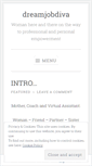 Mobile Screenshot of dreamjobdiva.wordpress.com