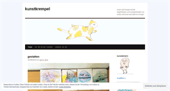 Desktop Screenshot of kunstlehrerin.wordpress.com
