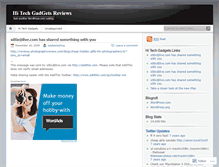 Tablet Screenshot of cybergadgets.wordpress.com