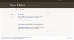 Desktop Screenshot of espacopraler.wordpress.com