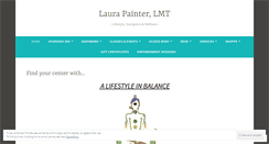 Desktop Screenshot of laurapainter.wordpress.com