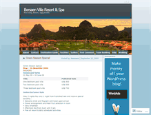 Tablet Screenshot of borsaenvilla.wordpress.com