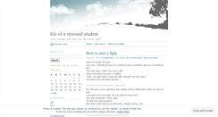 Desktop Screenshot of ilovestress.wordpress.com