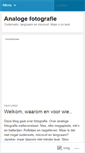 Mobile Screenshot of analogefotografie.wordpress.com