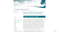 Desktop Screenshot of amadeinamericaoption.wordpress.com