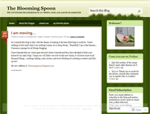 Tablet Screenshot of bloomingspoon.wordpress.com