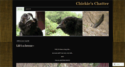 Desktop Screenshot of chickieschatter.wordpress.com