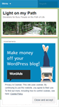 Mobile Screenshot of lightonmypath.wordpress.com