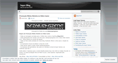 Desktop Screenshot of lojasupergames.wordpress.com