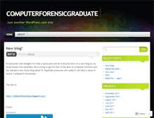 Tablet Screenshot of computerforensicgraduate.wordpress.com