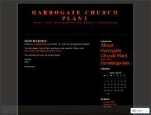 Tablet Screenshot of harrogatechurchplant.wordpress.com